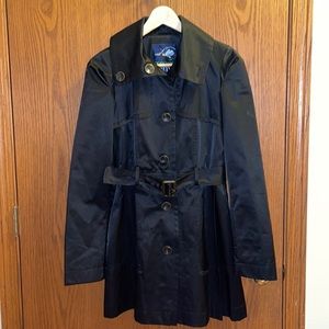 GREEN with ENVY Lightweight Pleated Jacket Black Sz M